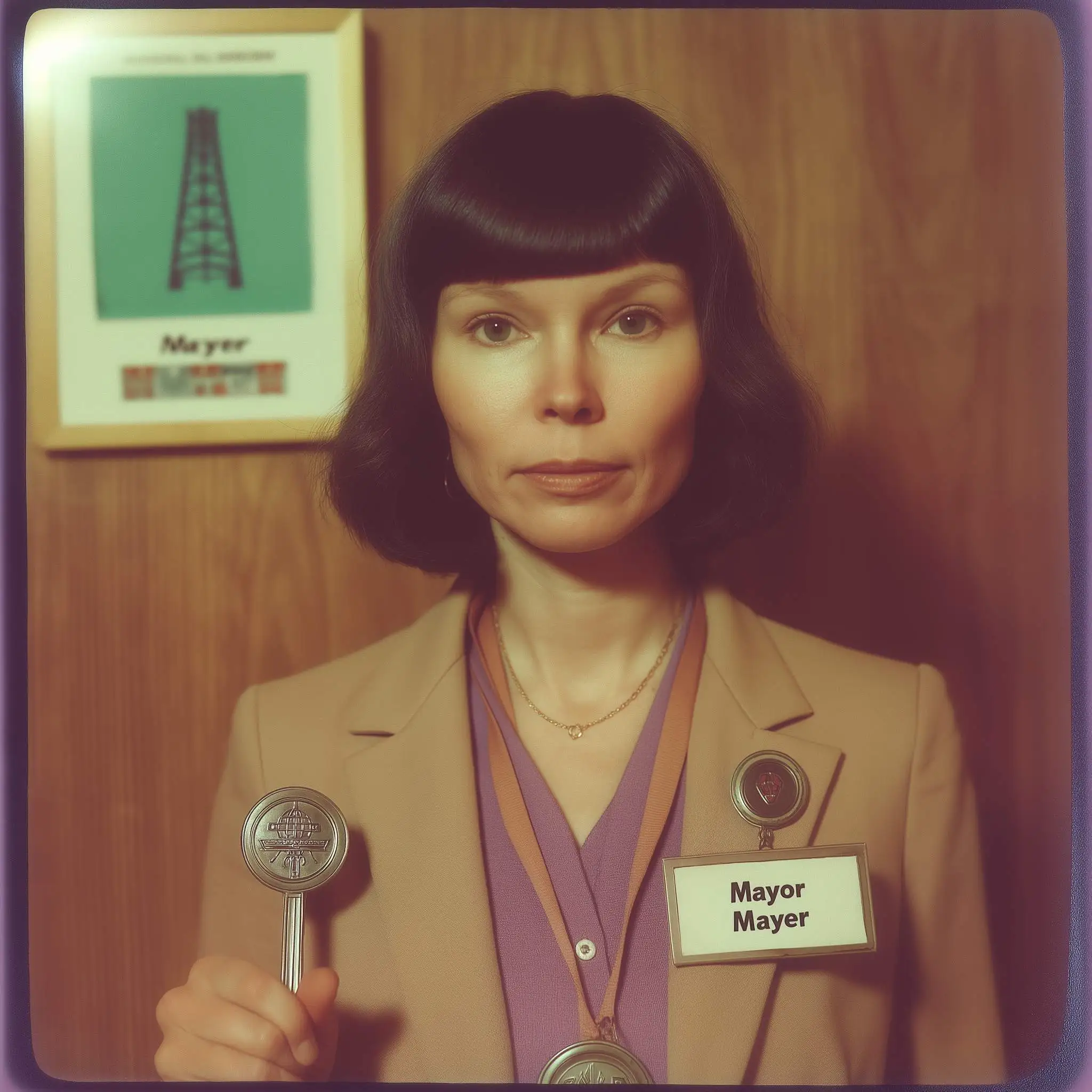 Character portrait of Leslie Mayer (Mayor Mayer)